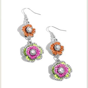 Intricate Impression Multi Earrings Vintage